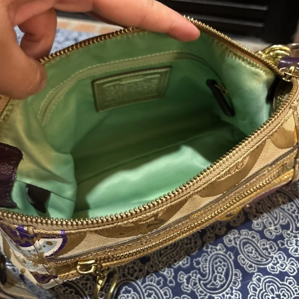 Coach Poppy Crossbody w/ Confetti Tag Y2K/Vintage